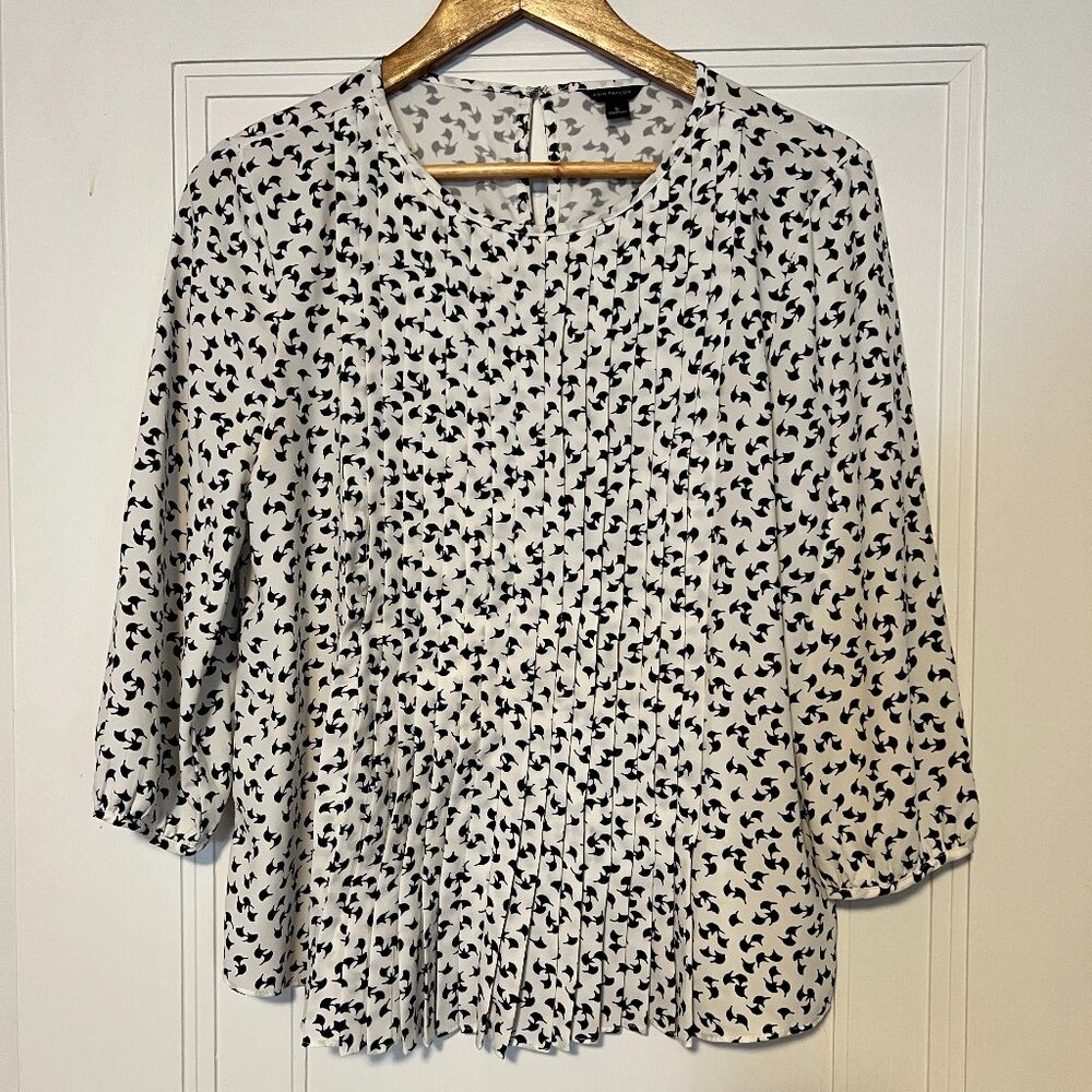 Charming Printed Blouse from Ann Taylor